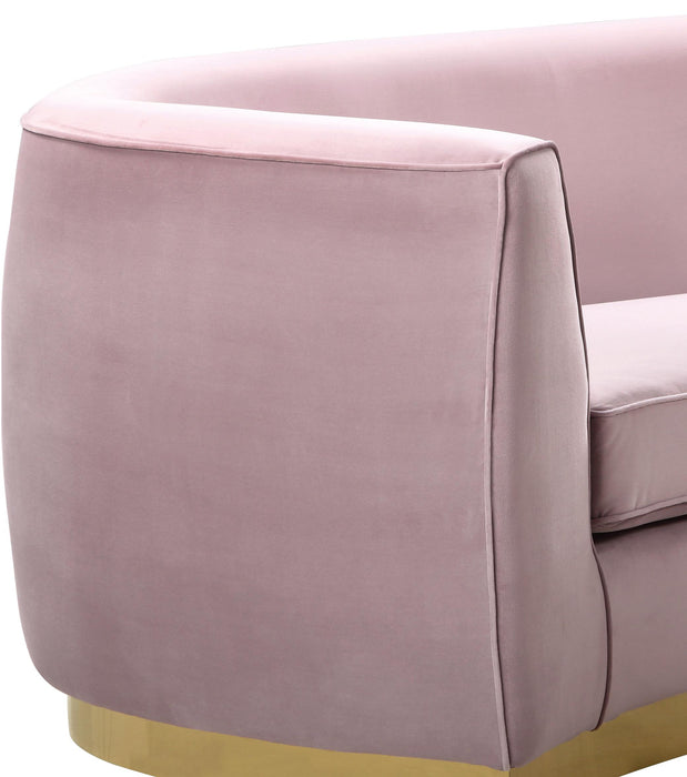 Julian Pink Velvet Chair