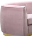 Julian Pink Velvet Loveseat - James Furniture (NY)