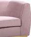Julian Pink Velvet Loveseat - James Furniture (NY)