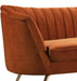 Margo Cognac Velvet Sofa - James Furniture (NY)