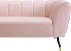 Beaumont Pink Velvet Sofa - James Furniture (NY)
