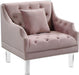 Roxy Pink Velvet Chair image