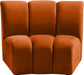 Infinity Cognac Velvet Modular Chair image
