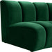 Infinity Green Velvet 5pc. Modular Sectional - James Furniture (NY)