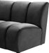 Infinity Grey Velvet 11pc. Modular Sectional - James Furniture (NY)
