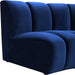 Infinity Navy Velvet 4pc. Modular Sectional - James Furniture (NY)