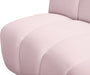 Infinity Pink Velvet 2pc. Modular Sectional - James Furniture (NY)