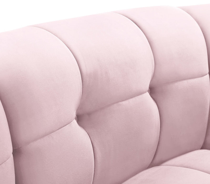 Limitless Pink Velvet Modular Chair