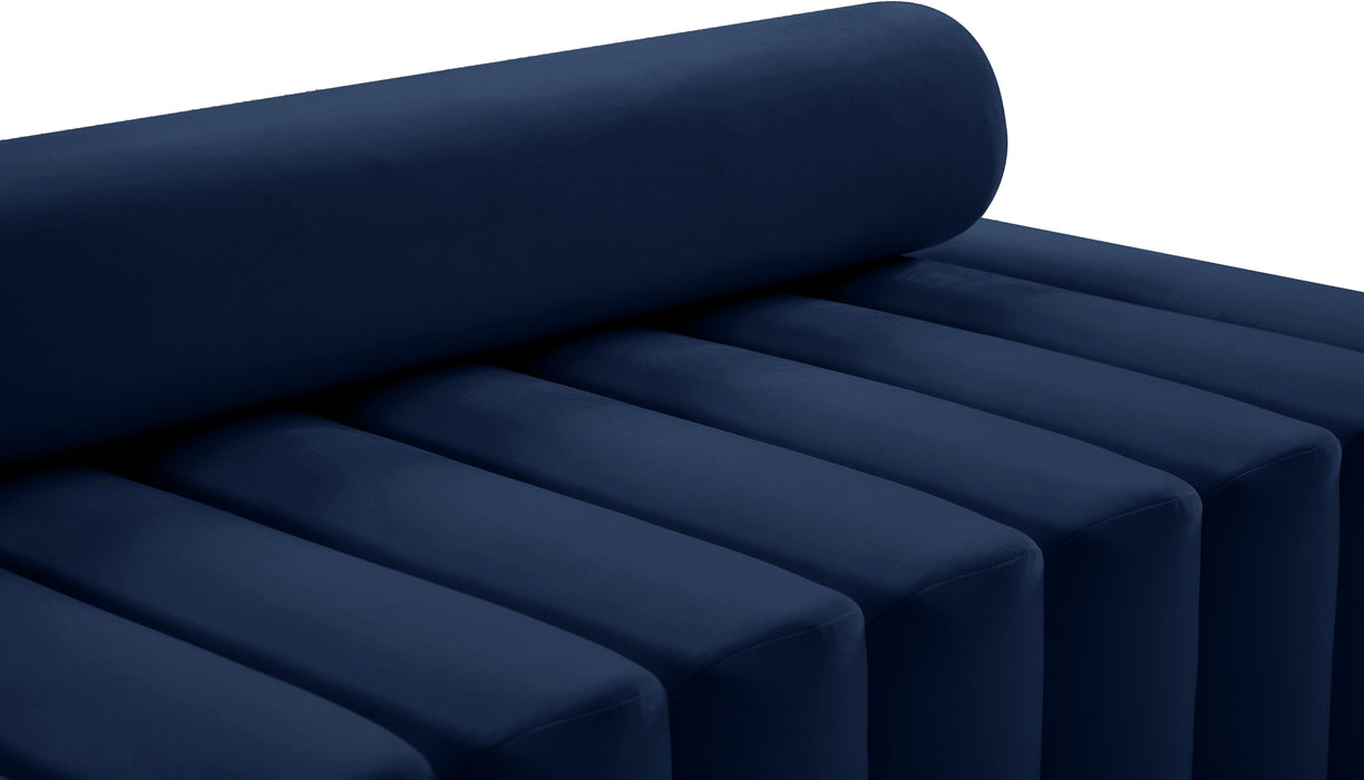 Melody Navy Velvet Sofa - James Furniture (NY)