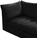 Jacob Black Velvet Modular Sectional - James Furniture (NY)