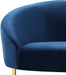 Ritz Navy Velvet Sofa - James Furniture (NY)