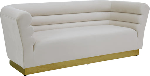 Bellini Cream Velvet Sofa image