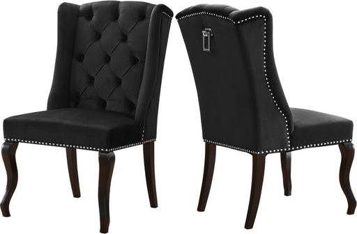 Suri Black Velvet Dining Chair image