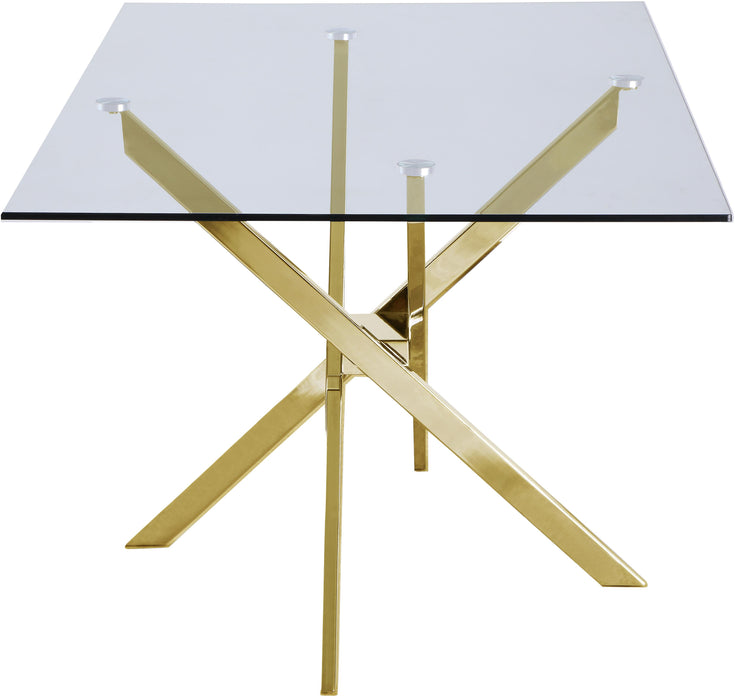 Xander Gold Dining Table