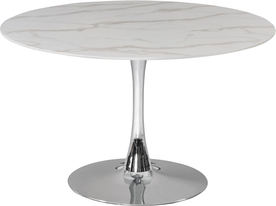 Tulip Chrome Dining Table (3 Boxes)