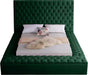 Bliss Green Velvet King Bed (3 Boxes) - James Furniture (NY)