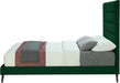 Elly Green Velvet Queen Bed - James Furniture (NY)