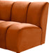 Infinity Cognac Velvet 7pc. Modular Sectional - James Furniture (NY)