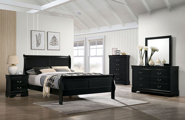 Louis Philippe Queen Bedroom Set - James Furniture (NY)