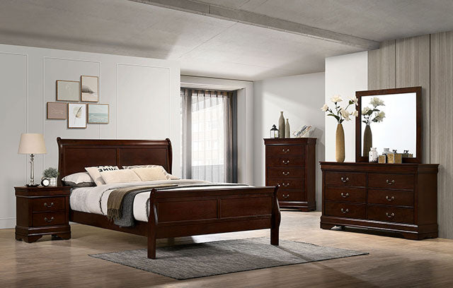 Louis Philippe Queen Bedroom Set - James Furniture (NY)