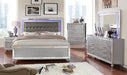 Brachium Queen Bedroom Set Silver - James Furniture (NY)