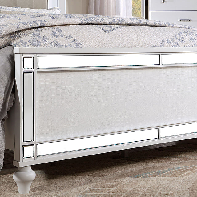 Brachium Queen Bedroom Set Silver - James Furniture (NY)