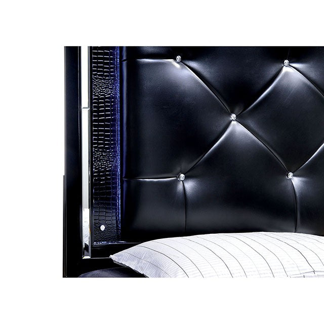 BELLANOVA Black Cal.King Bed