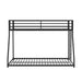 Rothwell Metal Bunk Bed Twin/ Full - James Furniture (NY)