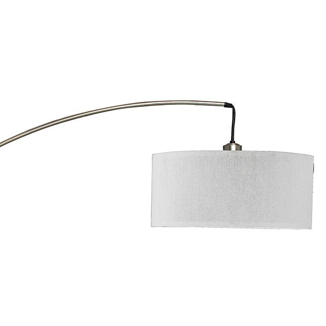 Jess Brushed Steel Arch Lamp image