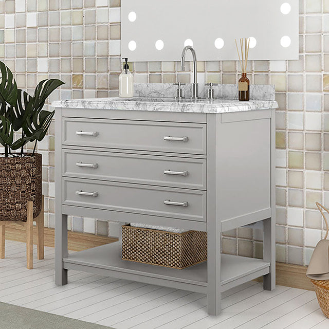 Reston Vanity with Top/ Sink - James Furniture (NY)