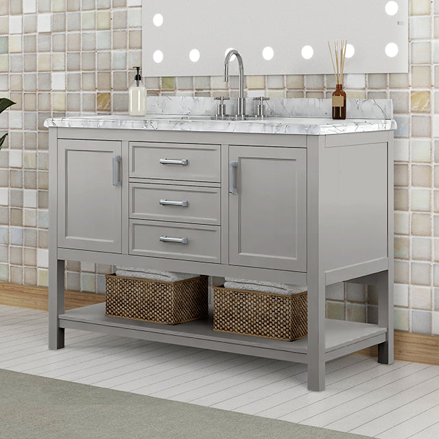 Reston Vanity with Top/ Sink - James Furniture (NY)