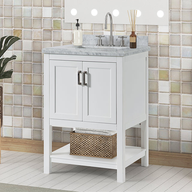 Reston Vanity with Top/ Sink - James Furniture (NY)