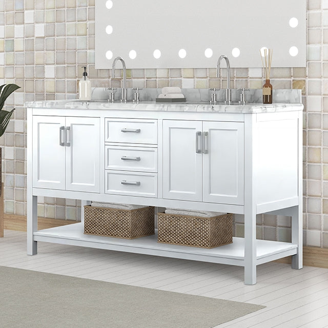 Reston Vanity with Top/ Sink - James Furniture (NY)